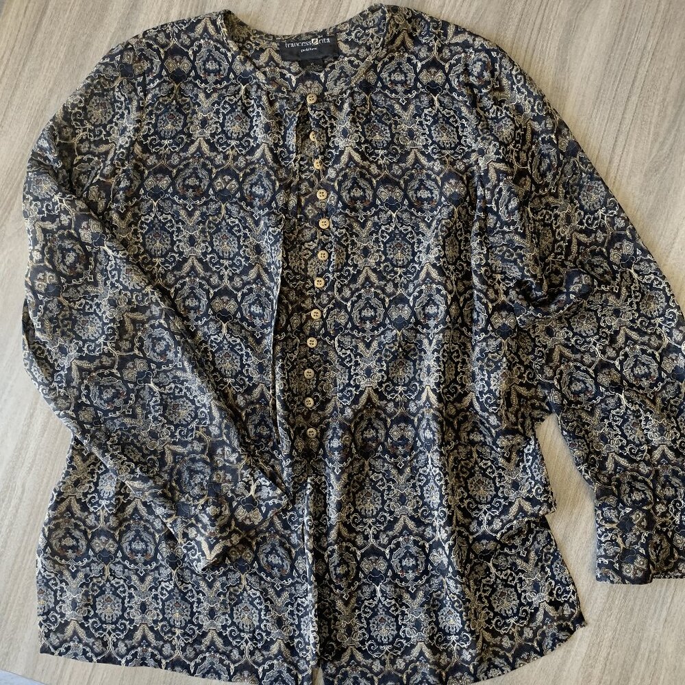 100% Silk Blouse